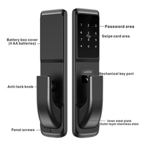 Điều khiển từ xa App khóa tự động mở và đóng thông minh khóa A6 Wechat vân tay mở ZigBee Wifi - Product Image 5