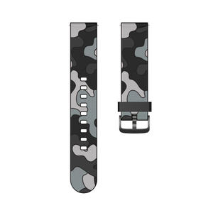Cinturino in Silicone morbido per Amazfit GTR 47mm 42mm Replace cinturino mimetico per Amazfit GTS Samsung <span class=keywords><strong>Watch</strong></span> 3 <span class=keywords><strong>Huawei</strong></span> <span class=keywords><strong>GT3</strong></span> Band - Product Image 6