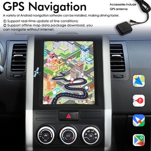 Autoradio multimédia Android 13 128 Go avec écran Tesla, lecteur vidéo GPS pour Nissan X-trail MX6 X-trail T31 2007-2012 - Product Image 3