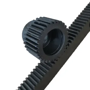 CNC Machine Parts Straight and Helical 1M 1.25M 1.5M 2M 3M Gear and Rack Pinion Gear Rack and Pinion Gears