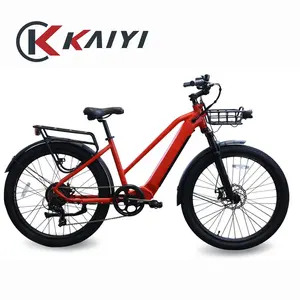 KAIYI, 26 27,5 дюймов, запчасти для велосипеда shimano, 7-скоростной электрический велосипед, 36V250w, 48V, 500w, 25, 32 км/ч, электровелосипед, городской Электрический шоссейный велосипед, рама