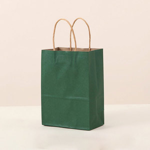 Bolsa de Papel Kraft Impresa Personalizada, Reciclable, Ecológica, para Compras, con Asa - Product Image 1