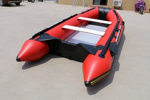 Derniers bateaux de pêche gonflables HOYANGSTAR HY-380 de haute qualité, construction en Hypalon de 1,2 mm et aluminium, fabriqués à Shandong, Chine - Product Image 2