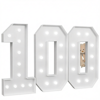 Boîte à lettres lumineuse stéréoscopique en forme de Kt, cadre de lettres en forme de ballon, lettres majuscules lumineuses, décoration IP44 pour mariage, maison, fête d'anniversaire