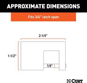 AMBITION Master Lock 605DAT <span class=keywords><strong>Manille</strong></span> 15/16 po de longueur x 7/16 po de largeur intérieure, 2 po de largeur du corps, serrure à coupleur en laiton massif - Product Image 5