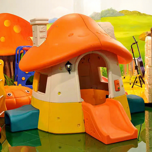 Tobogán de Plástico con Forma de Hongo Clásico para Niños Moetry, Color Personalizado para Áreas Residenciales Públicas, Apto para Niños Pequeños, Uso en Aeropuertos - Product Image 1