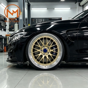 Rines de Aleación Maxtera Forjados Personalizados de 2 Piezas Estilo E88 para Autos de Pasajeros Porsche 911, <span class=keywords><strong>BMW</strong></span> M2, M3, M4, Golf, Audi, WRX STI, BRZ, GR86 - Product Image 5