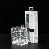 Boîte d'emballage en plastique PVC/PET transparente écologique personnalisée avec gaufrage et logo imprimé pour biberons