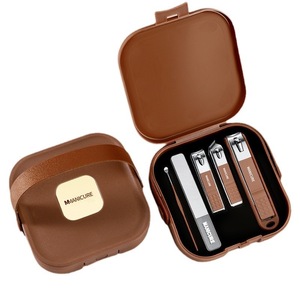 Portable <b>Nail</b> Clipper <b>Set</b> with Splash-Proof, Large Angled <b>Nail</b> Clippers, Ear Pick, <b>Nail</b> Scissors, Manicure Tools - Product Image 4