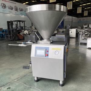 Imbottitura salsiccia elettrica Multi-velocità per la produzione di salsicce sottovuoto su misura - Product Image 3