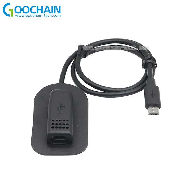 Cable For Usb Custom Micro USB B To Type C Pvc External Charging External Usb Cable For Backpack With Waterproof Cap