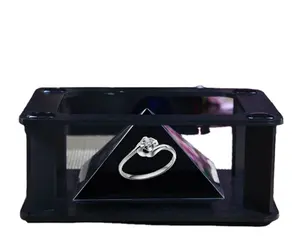 Nouveau Smartphone 3D Holographique Projecteur Pyramide Film Transparent Projecteur 3D Holographique Projection