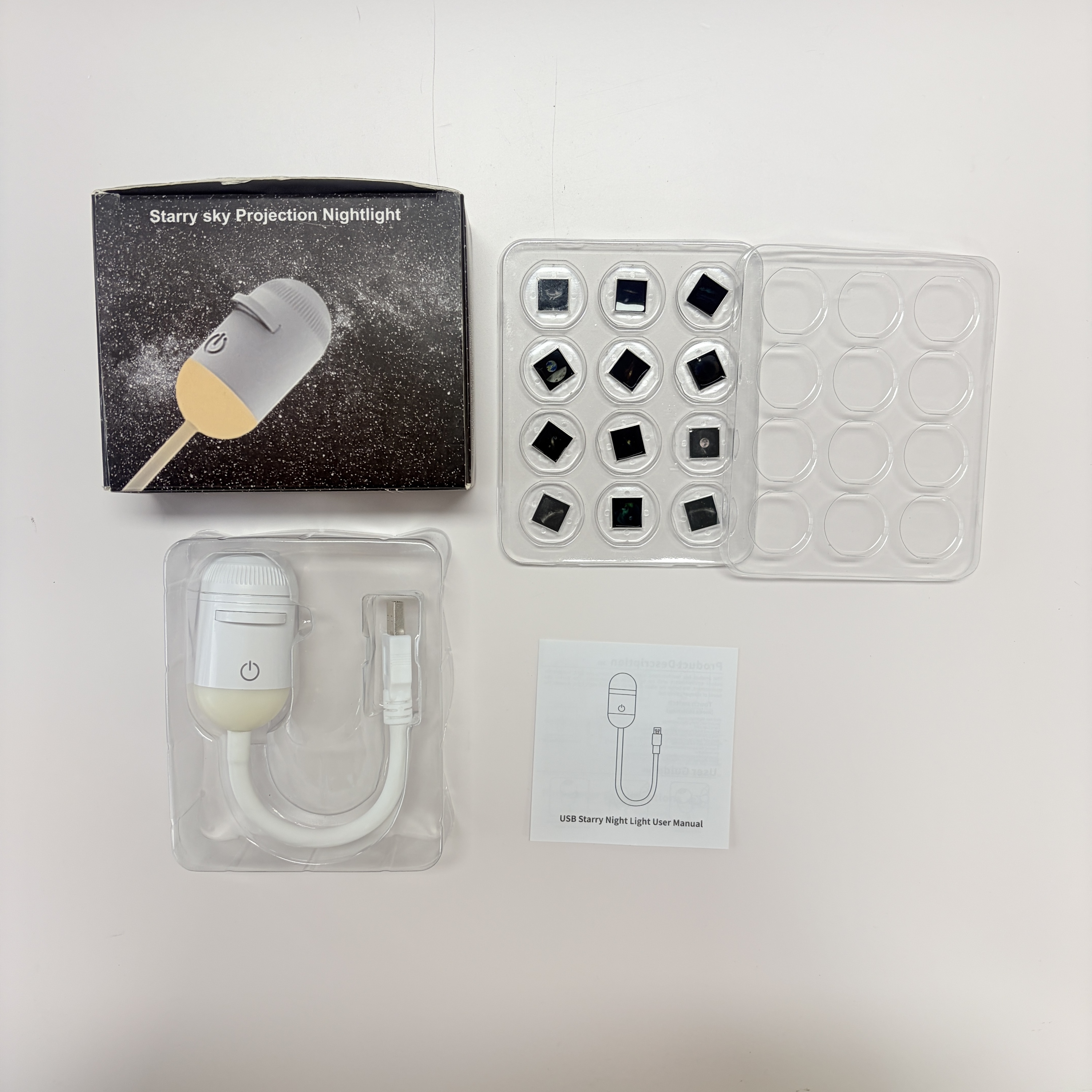 White-Projector Light (12 Slides)