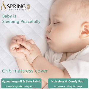 Protector de Colchón de Bambú para Bebés Recién Nacidos, para Cuna, para <span class=keywords><strong>Incontinencia</strong></span> - Product Image 3