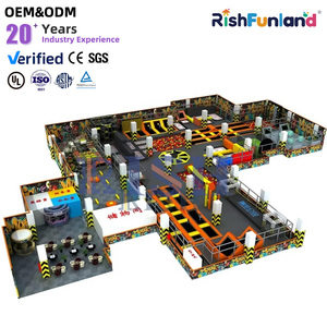 Parcs d'aventure, <span class=keywords><strong>centre</strong></span> de divertissement pour enfants, parc de trampolines, équipement de sport pour enfants, grande aire de jeux intérieure - Product Image 1
