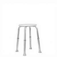 Siège de bain réglable en aluminium, directement de l'usine, chaise de douche portable pour personnes handicapées, moderne, capacité 150 kg, dispositif médical de classe I