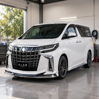 Kit de conversion complet pour Toyota Alphard Vellfire 2008-2014 en style Mona Lisa 2022 : pare-chocs avant, calandre, phares, capot