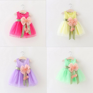 Stile europeo Rosa Festa di <span class=keywords><strong>Compleanno</strong></span> di Cerimonia Nuziale Della Principessa Delle Ragazze Del Bambino Vestiti Dalla Ragazza di Fiore Del <span class=keywords><strong>Vestito</strong></span> Del Bambino Del <span class=keywords><strong>Vestito</strong></span> della Principessa Della Ragazza Con L'arco - Product Image 6