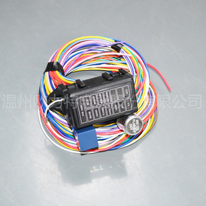 New Energy Vehicle Relay Fuse Box 12 V 12 Circuit Car <b>Electrical</b> System Upgrade <b>Kit</b> - Product Image 2