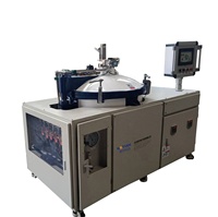 Four de laboratoire vertical à haute température, à chauffage uniforme sous vide et atmosphère d'argon, pour matériaux composites en carbone