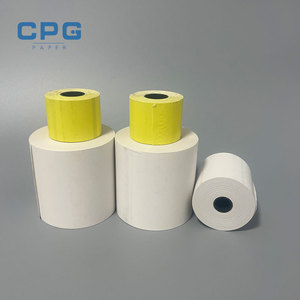 High Quality CPG Brand POS Till 80X80mm Cash Register Thermal <b>Paper</b> <b>Rolls</b> with PET Material and Coreless Option - Product Image 1