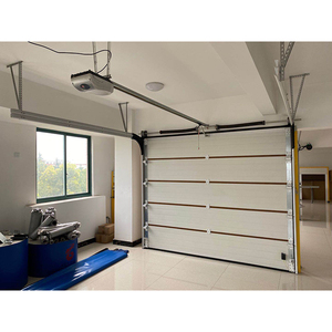 Conception moderne nouvellement lancée électrique maison <span class=keywords><strong>Garage</strong></span> Villa couleur plaque d'acier isolation automatique filet d'écran en fibre de verre - Product Image 3