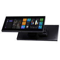 LTECH Panel de Control Táctil Inteligente para el Hogar de 12.3 Pulgadas IPS, Asistente del Hogar, Interruptor Inteligente con Control Remoto de Google, Hogar Inteligente Wifi para Uso en Hoteles