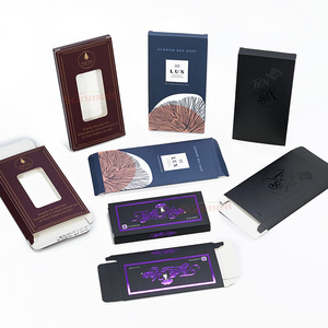 Food Grade Folding Carton <strong>Chocolate</strong> Tablet <strong>Boxes</strong> <strong>Custom</strong> Printed <strong>Chocolate</strong> bar Packaging Box With Window - Product Image 5