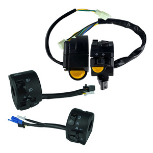 สวิทช์ชุดประกอบมอเตอร์ไซค์ไฟฟ้า CNC หลายสีสวิตช์รวมอุปกรณ์เสริมรถจักรยานยนต์ - Product Image 3