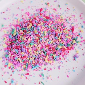 CHENXI 1kg Chispas de Arcilla Polimérica de Chocolate Multicolor para Decoración, Relleno de Slime DIY para Niños, Accesorios y Adornos - Product Image 6