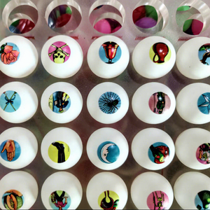 Bola de Lotería <span class=keywords><strong>Digital</strong></span> Impresa Profesional de 40 mm, Bola de Bingo Personalizable, Bola Específica para Máquina de Lotería Kino, Compatible con Etiqueta RFID - Product Image 1