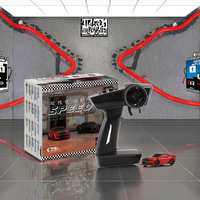 Coche RC de Carreras SHRC-C75 a Escala 1:76, Simulación Profesional, Nivel Experto, Control Remoto de 4 Canales, 30 Metros