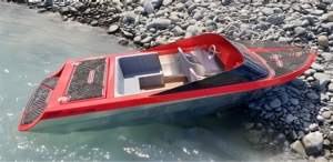 Nouveau design 15FT Mini bateau de sauvetage rapide en aluminium Moteur intérieur Bateau de <span class=keywords><strong>patrouille</strong></span> bon marché pour la pêche de croisière soudé fabriqué en Chine 6m - Product Image 2