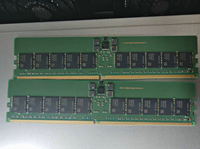 Untuk DDR5 32GB 5600MHz ECC REG RDIMM PC5 44800 Performa Tinggi Stabil Workstation Pusat Data M321R4GA3EB2CWM Server Bekas