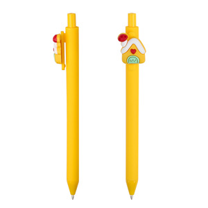 Metal Creative Cartoon Colored Christmas Reindeer Ballpoint <b>Pen</b> with Black & Blue Ink - Product Image 4