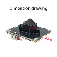 Module de caméra USB2.0 1MP 720P 30fps GC1084 CMOS WDR 82dB 60 Degrés DFOV FF MF pour reconnaissance faciale intérieure, module de caméra pour ordinateur portable