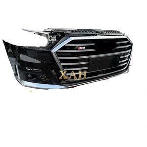 Paraurti Anteriore in Plastica Stile RS per Audi S8, Facile Installazione, Nero, Sostituzione/Riparazione per Parte Anteriore Inclusi Fori per Fendinebbia - Product Image 4