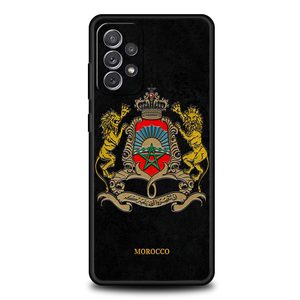 เคสโทรศัพท์ลายธงชาติโมร็อกโกสำหรับ <span class=keywords><strong>Samsung</strong></span> <span class=keywords><strong>Galaxy</strong></span> A51 A71 A21S A12 A11 A31 A52 A41 A32 A01 A23 A33 A03ฝานิ่ม5g - Product Image 1