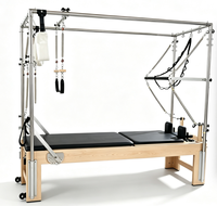 MJD Maple Wood Cadillac 3-en-1, machine de Pilates de qualité commerciale, adaptée aux séances de Pilates et de yoga.