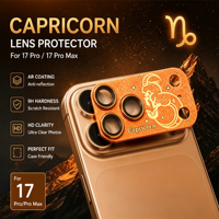 Protection d'objectif d'appareil photo 9H AR haute définition pour iPhone 17 Pro Max et série 17 Pro – Verre trempé anti-rayures