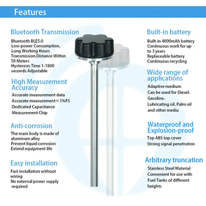 <span class=keywords><strong>Bluetooth</strong></span> Escort kablosuz yakıt seviye sensörü Escort TD-BLE Teltonika GPS izci için nijerya etiyopya yakıt sensörü - Product Image 4