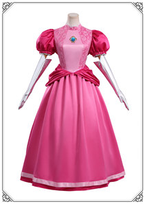 HIPPO KIDS Vestido de <span class=keywords><strong>Princesa</strong></span> para Niñas, <span class=keywords><strong>Disfraz</strong></span> de Dibujos Animados de Rosalina Color Durazno para Mujeres - Product Image 6