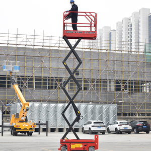 Plataforma elevadora de tijera Ever Star de 6-14 m, hidráulica, para mantenimiento de edificios - Product Image 1