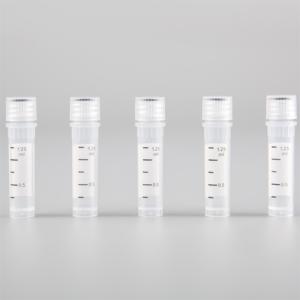 Tubo de laboratorio AMNGENT, tubos criogénicos con tapa, viales criogénicos de 0,5/1,5/2ml, tubo criovial centrífugo estéril, microtubos de fondo plano para laboratorio - Product Image 5