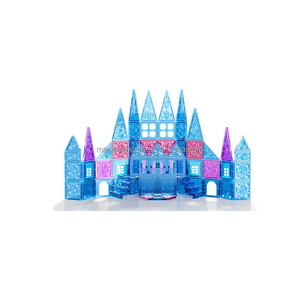 Enfants populaires enfants jouets blocs de construction de qualité forte attraction magnétique Style château de neige - Product Image 5