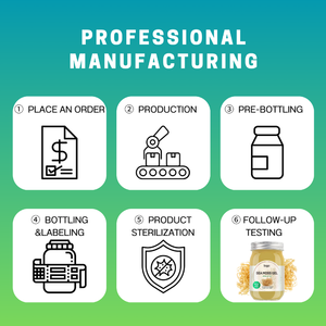 OEM/ODM Private Labels Natural Vitamin E Organic <strong>Sea</strong> <strong>Moss</strong> Gel Immune and Digestive Support - Product Image 6