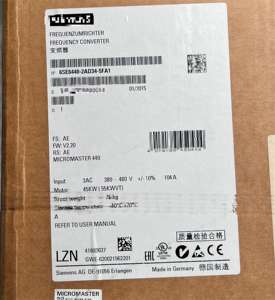 Buena venta 1 año de garantía MICROMASTER 440 <span class=keywords><strong>6SE6440</strong></span> Unidad sin filtro VFD <span class=keywords><strong>6SE6440</strong></span>-<span class=keywords><strong>2UD34</strong></span>-<span class=keywords><strong>5FA1</strong></span> - Product Image 2