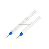 Mélange d'accessoires de blanchiment des dents en gel 35% HP et de seringue à double baril de blanchiment des détails