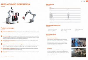 Robot Colaborativo de Alto Rendimiento AUBO I12H de 12 kg |   Grado Industrial |   Precisión Mejorada - Product Image 2
