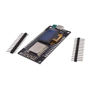 Placa de Desarrollo NodeMCU <span class=keywords><strong>ESP8266</strong></span> V3 con Pantalla OLED de 0.96 Pulgadas, Módulo WiFi CH340G <span class=keywords><strong>ESP</strong></span>-<span class=keywords><strong>12E</strong></span>, USB Tipo-C para <span class=keywords><strong>Arduino</strong></span>/Micropython - Product Image 2